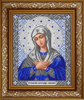 ИС-4049 Пресвятая Богородица Умиление в серебре 20х24,5