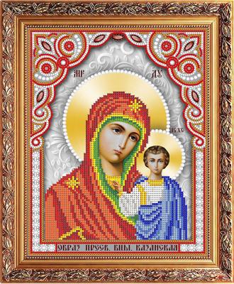 ИСА4-043 Образ Пресвятой Богородицы Казанская 19,5х24,5