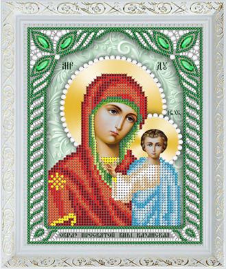 ИСА5-043 Образ Пресвятой Богородицы Казанская 15х18 