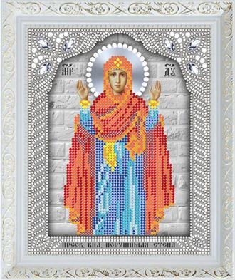 ИСА5-107 Образ Пресвятой Богородицы Нерушимая Стена 15х18