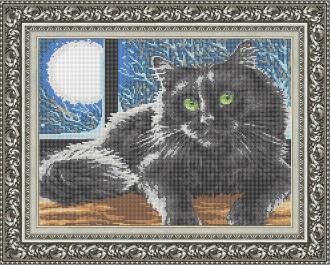 КА3-356 Лунный кот 29,5х39 полная зашивка