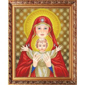 ААМА-3002 Богородица с младенцем 28х38