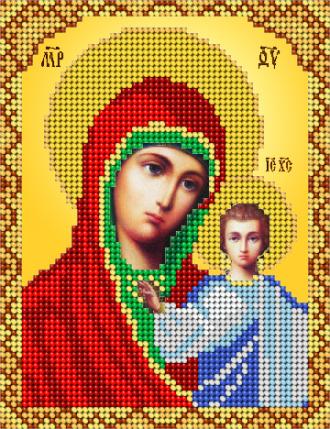 АС5-004 Казанская икона Божией Матери 16,5х13
