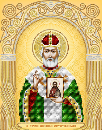 АС4-096 Ст. Тарасий Архиепископ Константинопольский 19х25