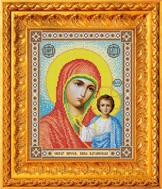 ИА4-043-3 Образ Пресвятой Богородицы Казанская 20х25 