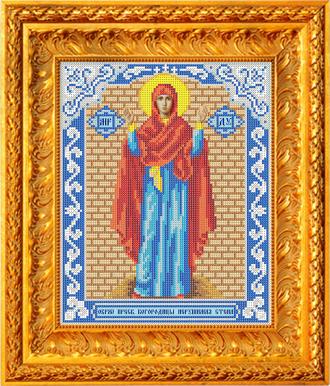 ИА4-107 Образ Пресвятой Богородицы Нерушимая стена 20х25