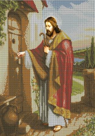 КРВ-1 Иисус стучит в двери 30х42
