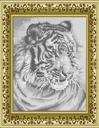 ЛВТ-7 Белый тигр  28,8х36,7  полная, круговая