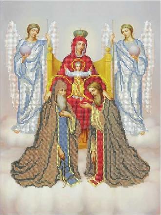 ПР-057-3 Богородица с младенцем Христом 27x36