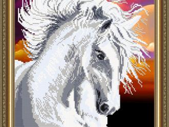 VKA 3134 Белая лошадь 28х38