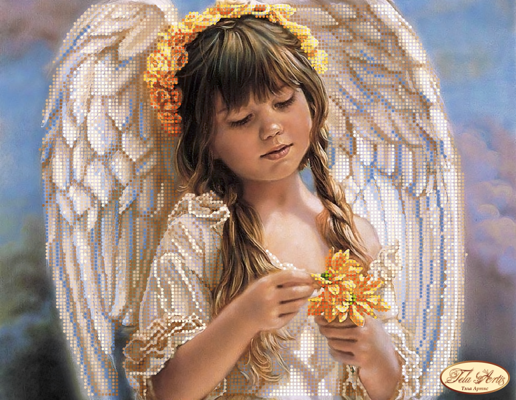 Нежность ангелов. Sandra Kuck художник. Картины ангелов Сандры Кук.